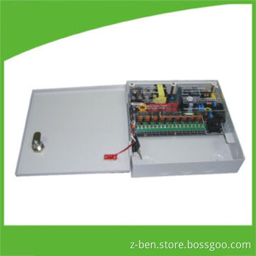 CCTV Camera DVR Power Supply with 100 to 240V AC Input Voltage, Measures 203 x 163 x 54mm